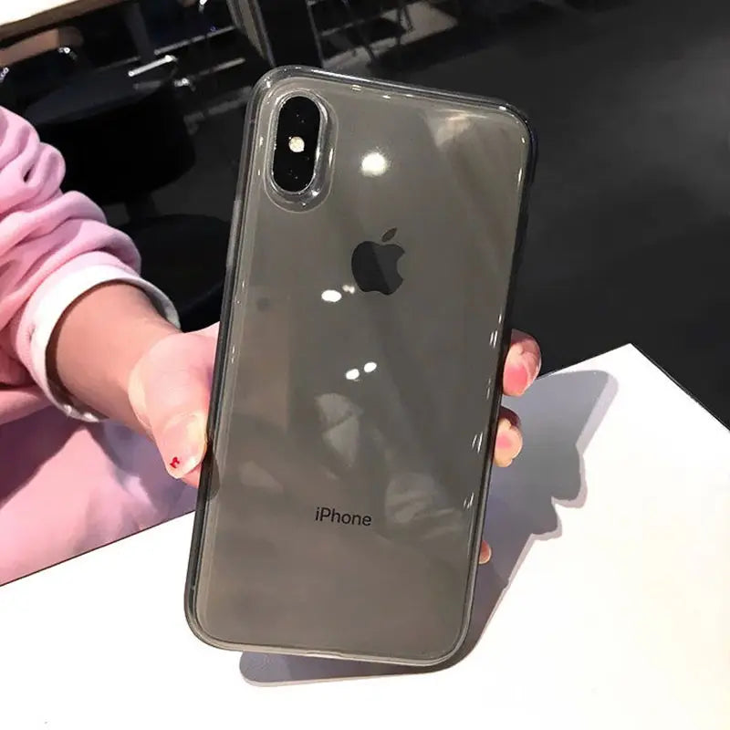 Transparent Anti-shock Frame Phone Case