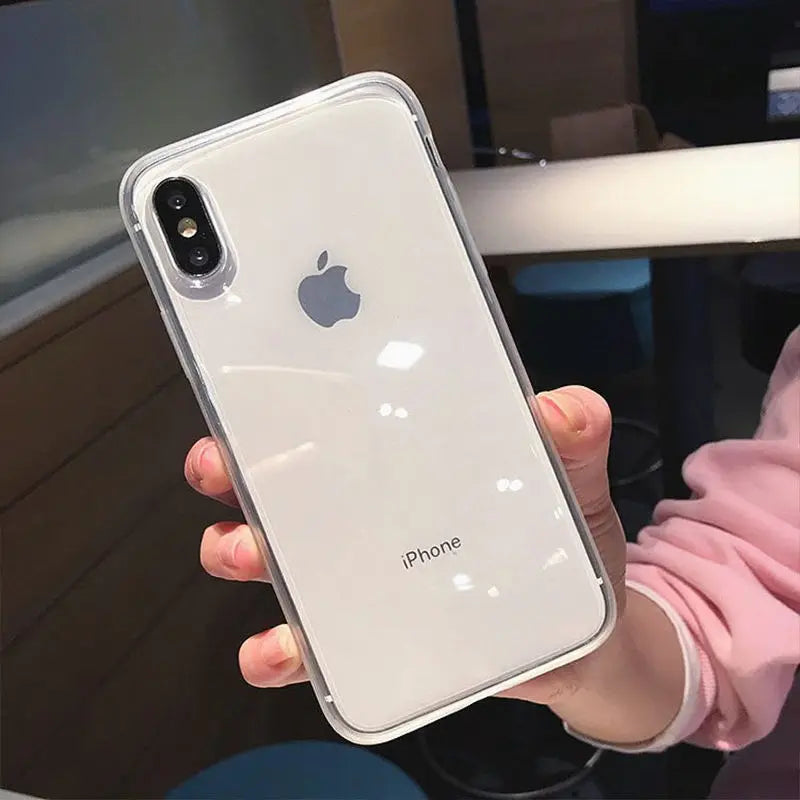 Transparent Anti-shock Frame Phone Case