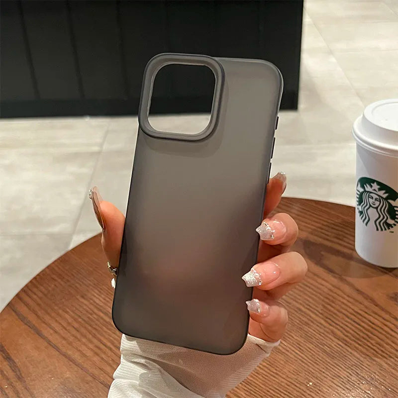 Soft Matte Candy Transparent Phone Case