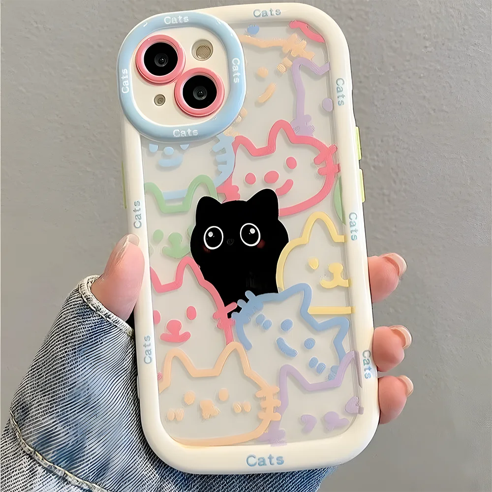 Cut Cat Aninal Phone Case