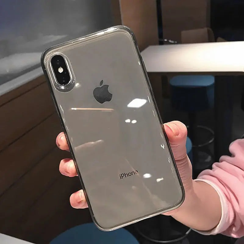 Transparent Anti-shock Frame Phone Case
