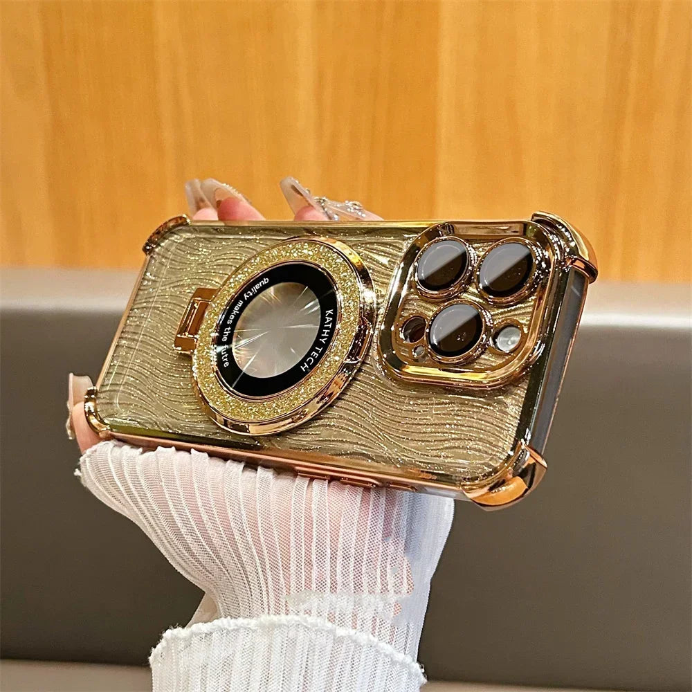 Glitter Water Ripple Magsafe Case