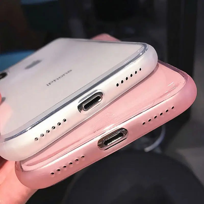 Transparent Anti-shock Frame Phone Case